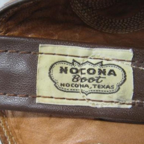Vintage Nocona  Snakeskin Boots Men Size 9D - Picture 3 of 14